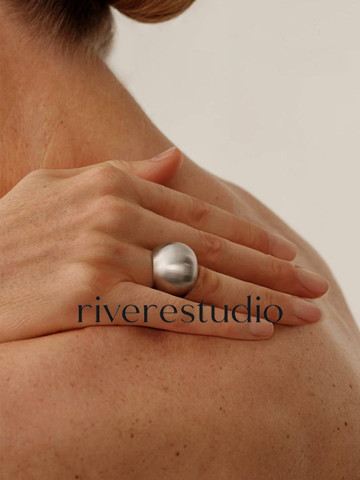 Velaro Matte Brushed Artisan Ring