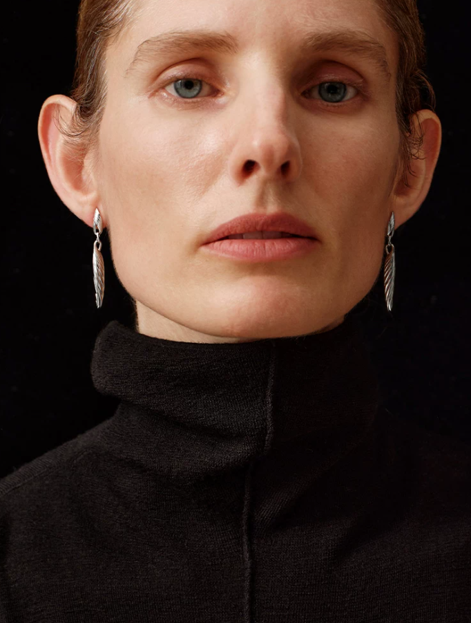 Roma Spiral Tassel Earrings