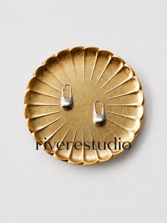 Aurielle Heavy Artisan Drop Earrings
