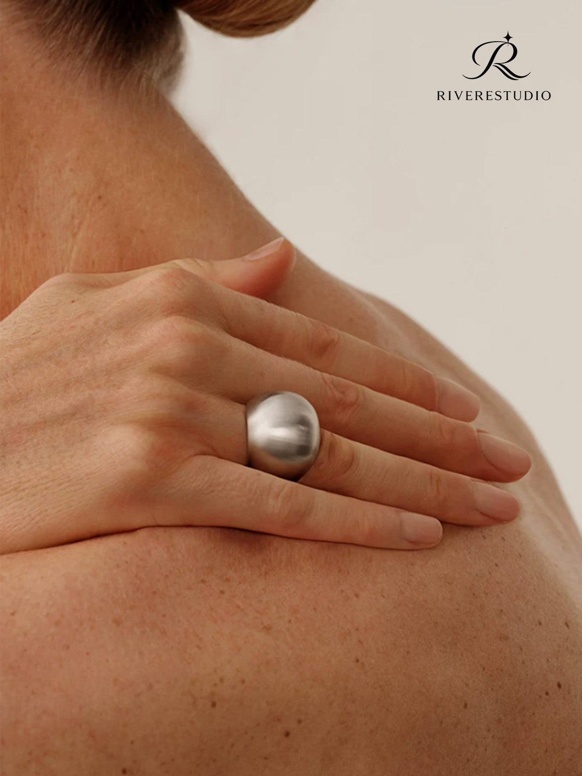 Velaro Matte Brushed Artisan Ring