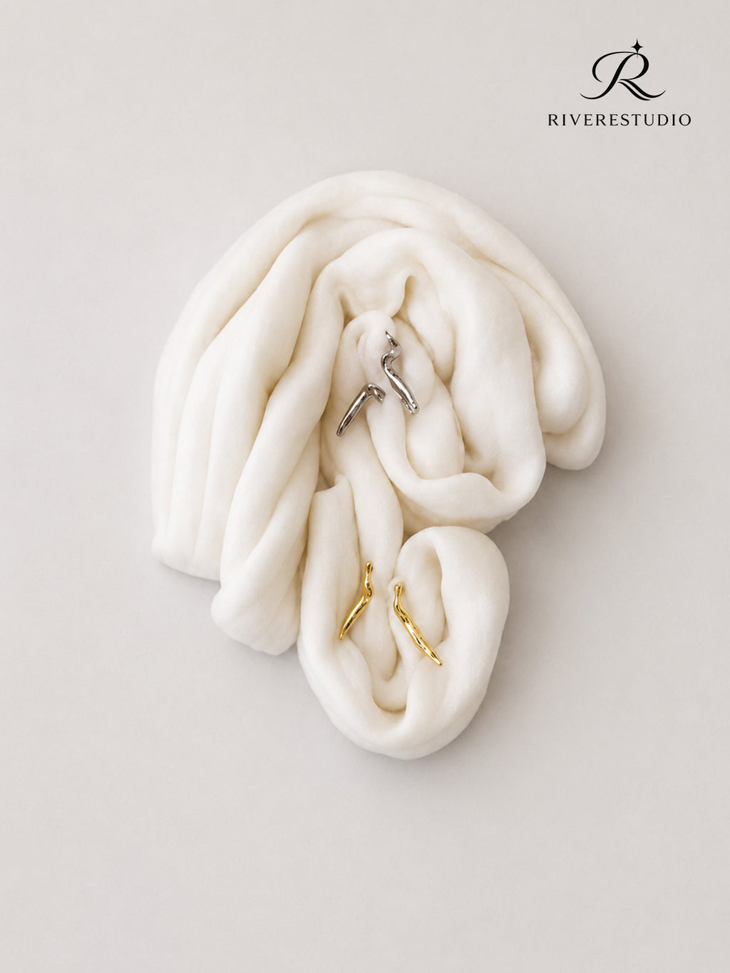 Roma Spiral Tassel Earrings