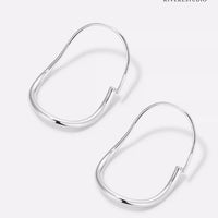 Noir Atelier Sculpted Silver Earrings