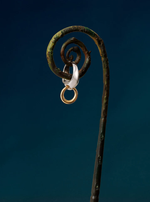 Aureline Contrast Sculptural Gold Ring
