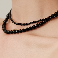 Nocturne Black Onyx Layered Necklace
