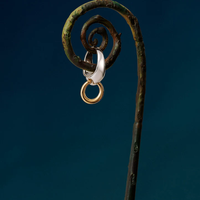 Aureline Contrast Sculptural Gold Ring