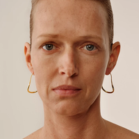 Noir Atelier Sculpted Silver Earrings