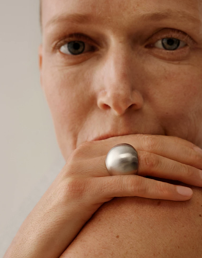 Velaro Matte Brushed Artisan Ring