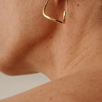 Noir Atelier Sculpted Silver Earrings