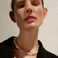 Argento Brushed Artisan Necklace