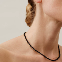 Nocturne Black Onyx Layered Necklace