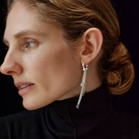 Sorella Fringe Abstract Earrings