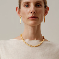 Roma Spiral Tassel Earrings
