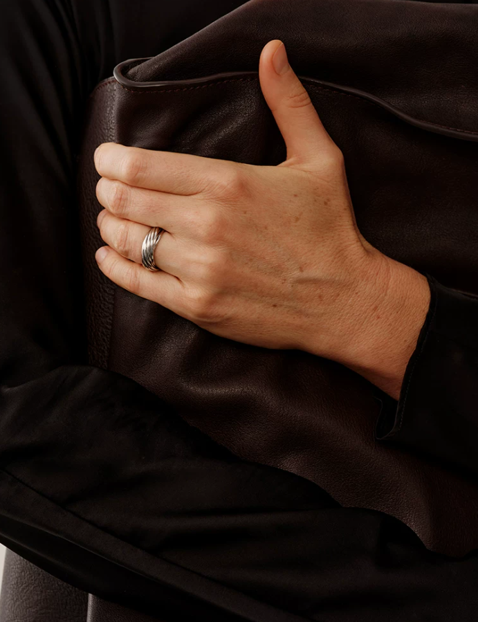 Aurelio Multi-Band Sterling Silver Ring