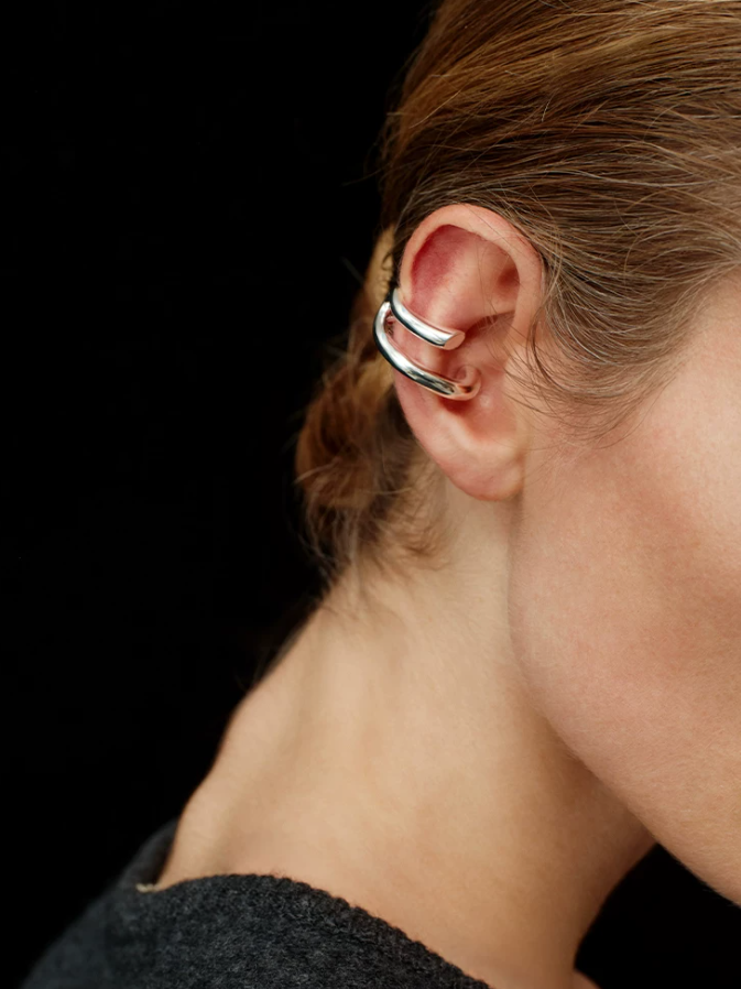 Eclisse Sterling Ear Cuffs