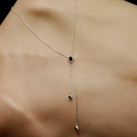 Obsidian Muse Pendant Necklace